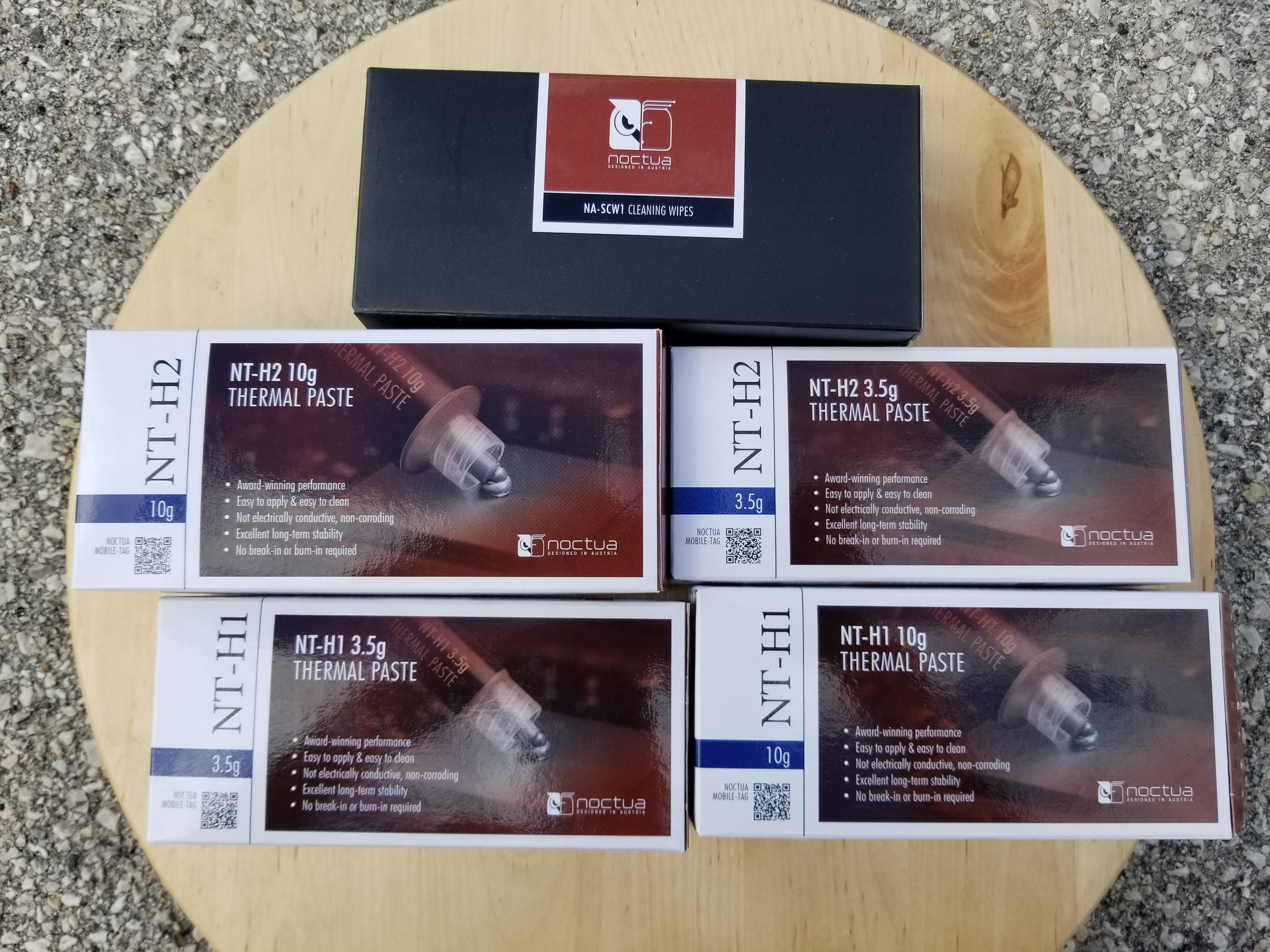 The goddess of thermal pastes has a name: Noctua NT-H2 